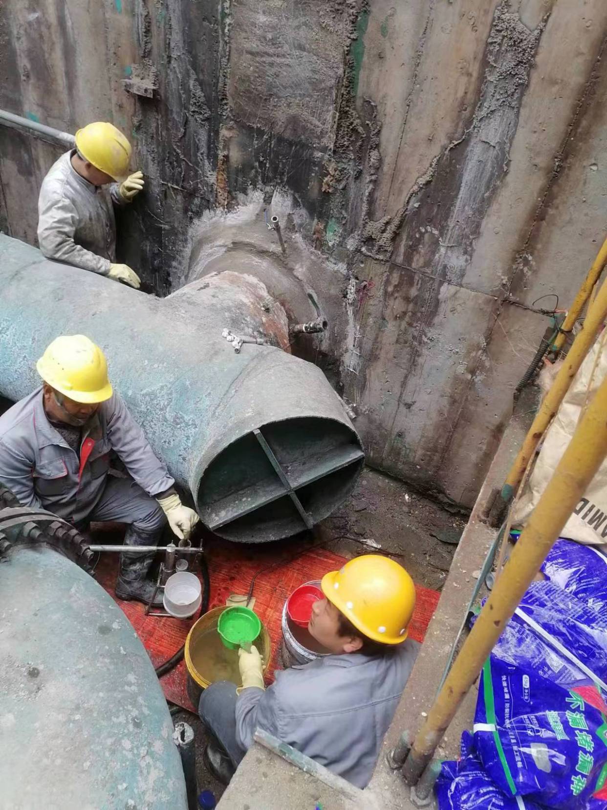 安庆迎江区穿墙管堵漏